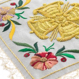 Palla Copricalice Ricamo a Mano