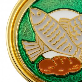 Teca Porta Ostie Pane e Pesci