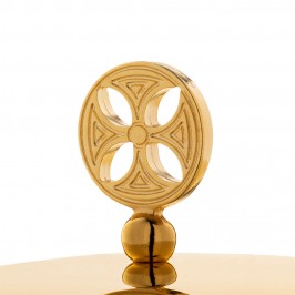 Pisside Bicolore in  Ottone