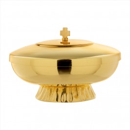 Pisside Bassa in Ottone Dorato
