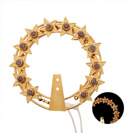 Stellario Luminoso in Ottone