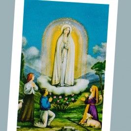 Santino Madonna di Fatima...