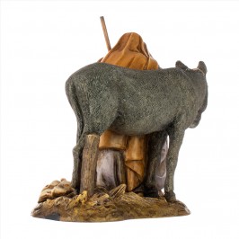 San Giuseppe con Asino Landi 15 cm