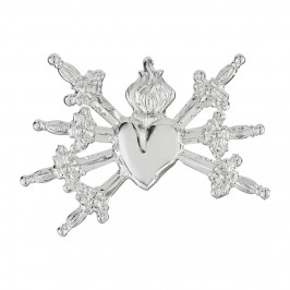 Cuore Addolorata con Spade