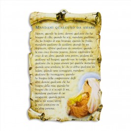 Quadretto in Legno con Preghiera