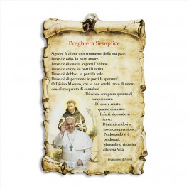 Quadretto con Preghiera Semplice