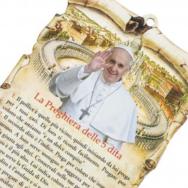 Quadretto con Preghiera delle 5 Dita