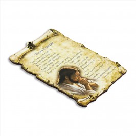 Quadretto con Preghiera Trova il Tempo