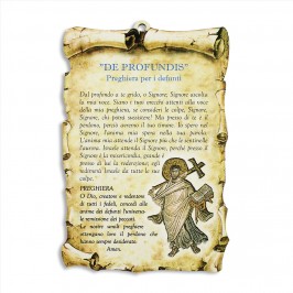 Quadretto con Preghiera per i Defunti