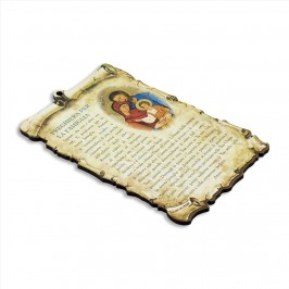 Quadretto con Preghiera per la Famiglia