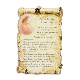 Quadretto con Preghiera