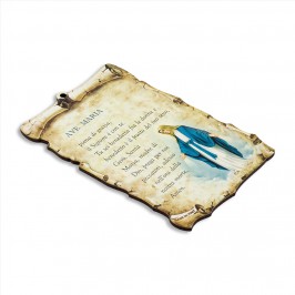 Quadretto in Legno Ave Maria