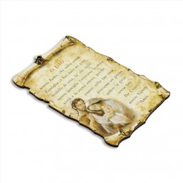 Quadretto con Preghiera O Dio