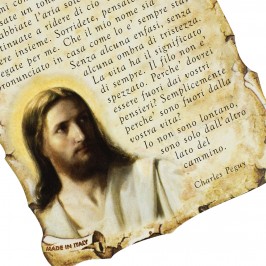 Quadretto Legno con Preghiera