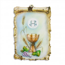 Quadretto in Legno Prima Comunione