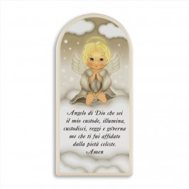 Quadretto con Preghiera Angelo di Dio