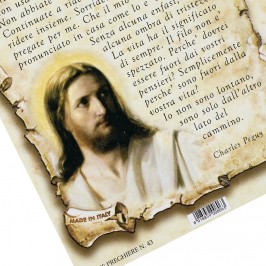 Cartoncini con Preghiera