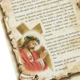 Preghiera non Piangete se mi amate