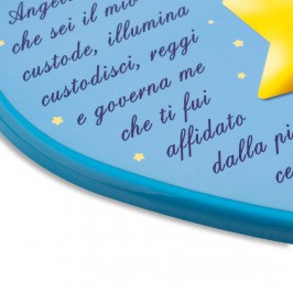 Quadretto Cuore con Preghiera