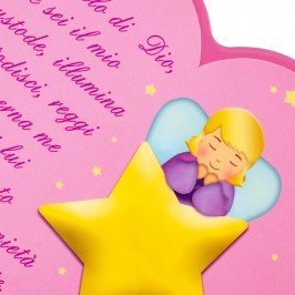 Quadretto Cuore con Preghiera