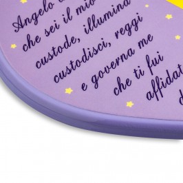 Quadretto Cuore con Preghiera