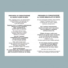 Pieghevole con Atto di Speciale Affidamento a Maria