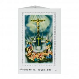 Pieghevole con Preghiera per i Defunti
