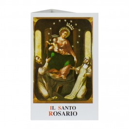 Pieghevole con Preghiera il Santo Rosario