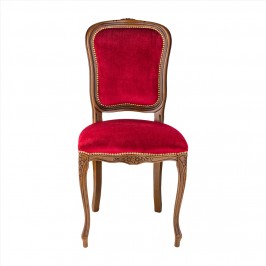 Poltrona con Sedie in Stile Barocco