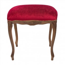 Poltrona con Sgabelli in Stile Barocco