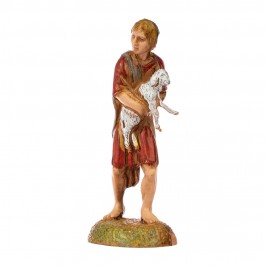 Pastorello con agnello Landi 6 cm