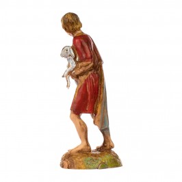 Pastorello con agnello Landi 6 cm