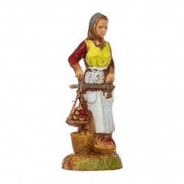 Donna con bilancia Landi 6 cm