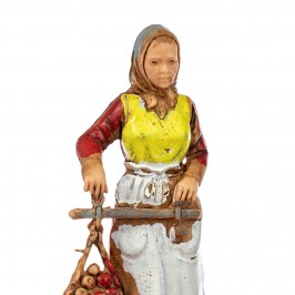 Donna con bilancia Landi 6 cm