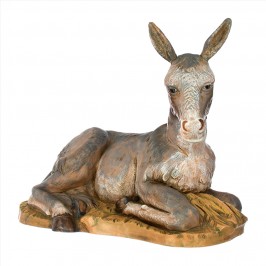 Asino Presepe Fontanini 45 cm