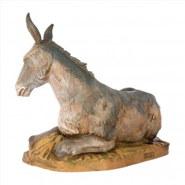 Asino Presepe Fontanini 45 cm