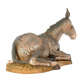 Asino Presepe Fontanini 45 cm