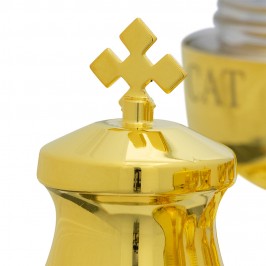 Vasetti Oli Santi con Vassoio