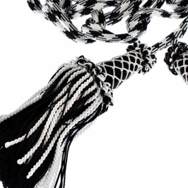 Cingolo Sacerdotale Bianco Nero