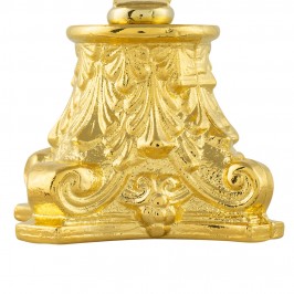 Ostensorio ottone dorato