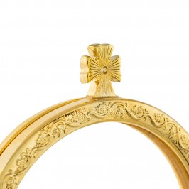 Ostensorio Ottone Dorato