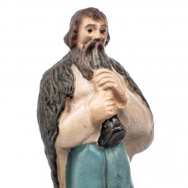 Pastore con Flauto in Gesso 15 cm