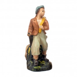 Pastore con Pecore in Gesso 15 cm