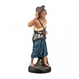 Pastore con Cappello in Gesso