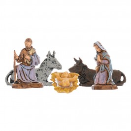 Natività 5 pz + Angelo Gloria 3,5 cm