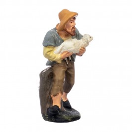 Pastore Anziano con Pecora...