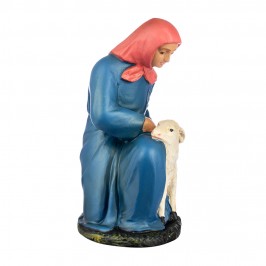 Contadina con Pecorella in...