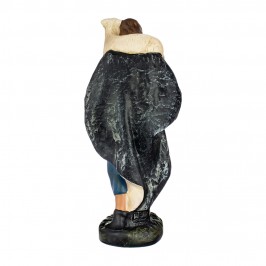 Pastore con pecora 20 cm in...