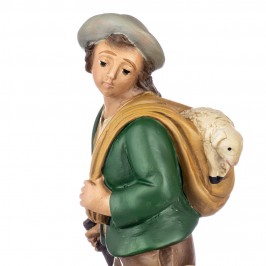 Pastore con Pecorella 20 cm...
