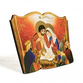 Quadretto Libro con Natività
